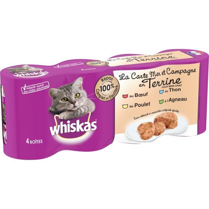 Whiskas Jelly 4 Fish Box 4x400g